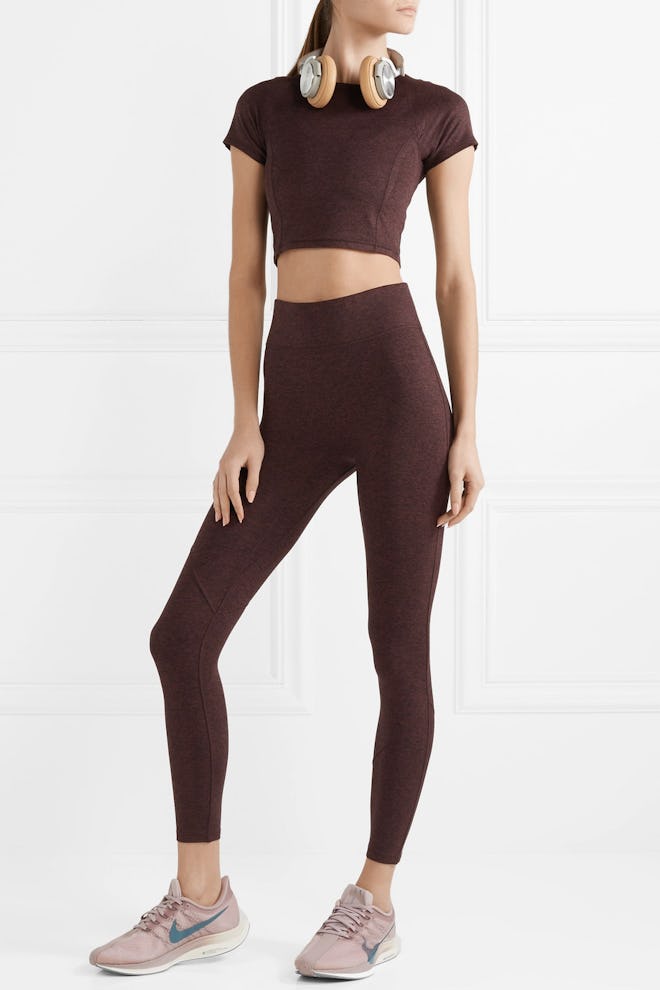 The Synergy Stretch-Jersey Leggings