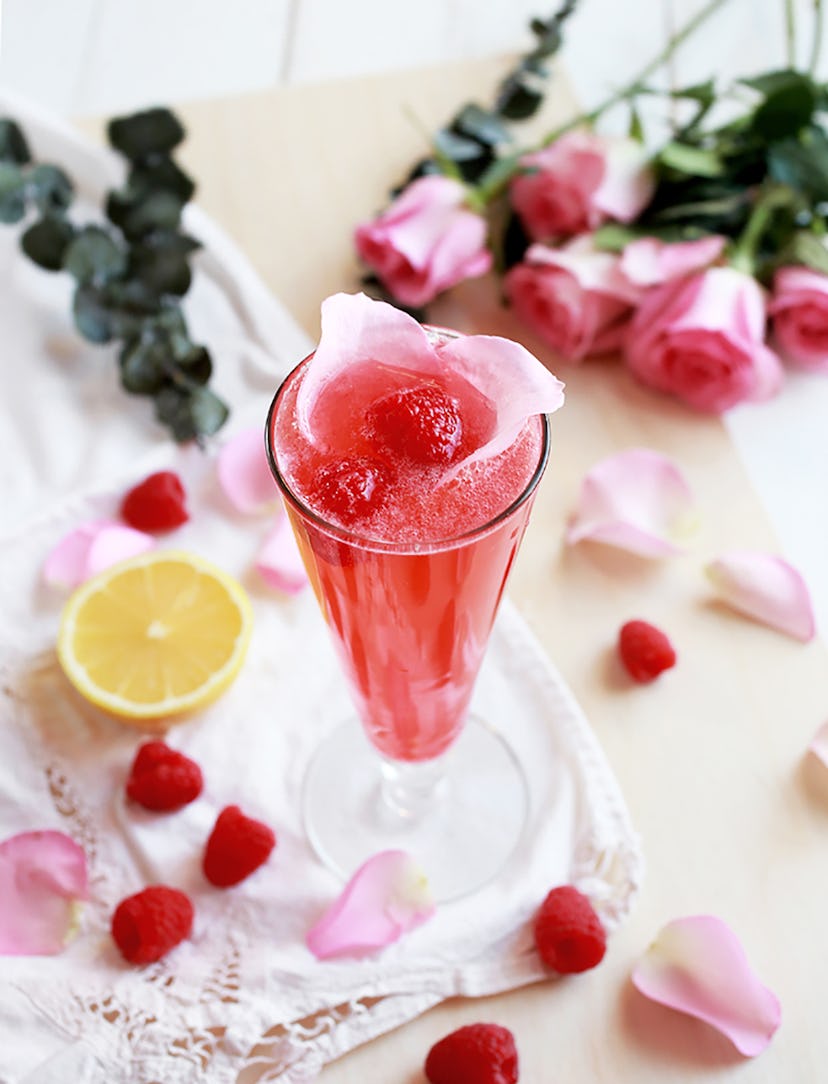 Try this alcohol-free beverage for Valentine's Day.