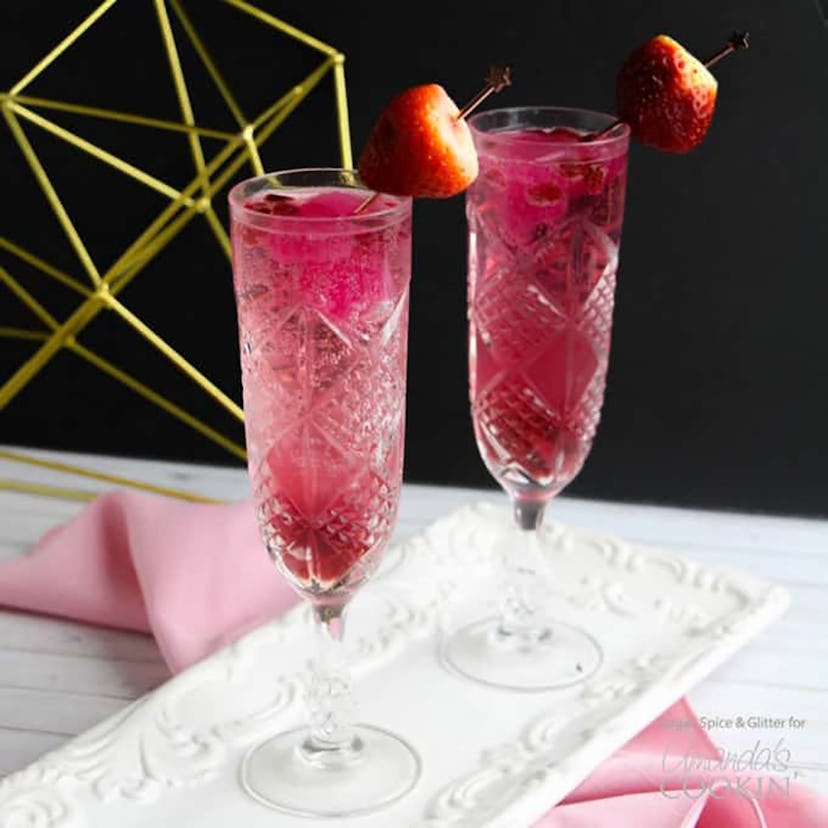 Consider this Cupid's Cocktail for your alcohol-free Valentine's Day beverage.