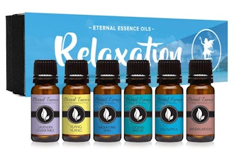Eternal Essence Oils Relaxation Gift Set of Six Essential Oils