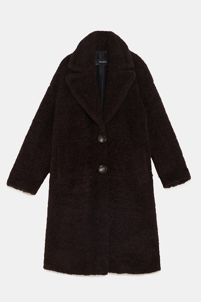 Zara Faux Fur Coat