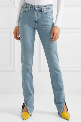 W009 Arizpe High-Rise Slim-Leg Jeans