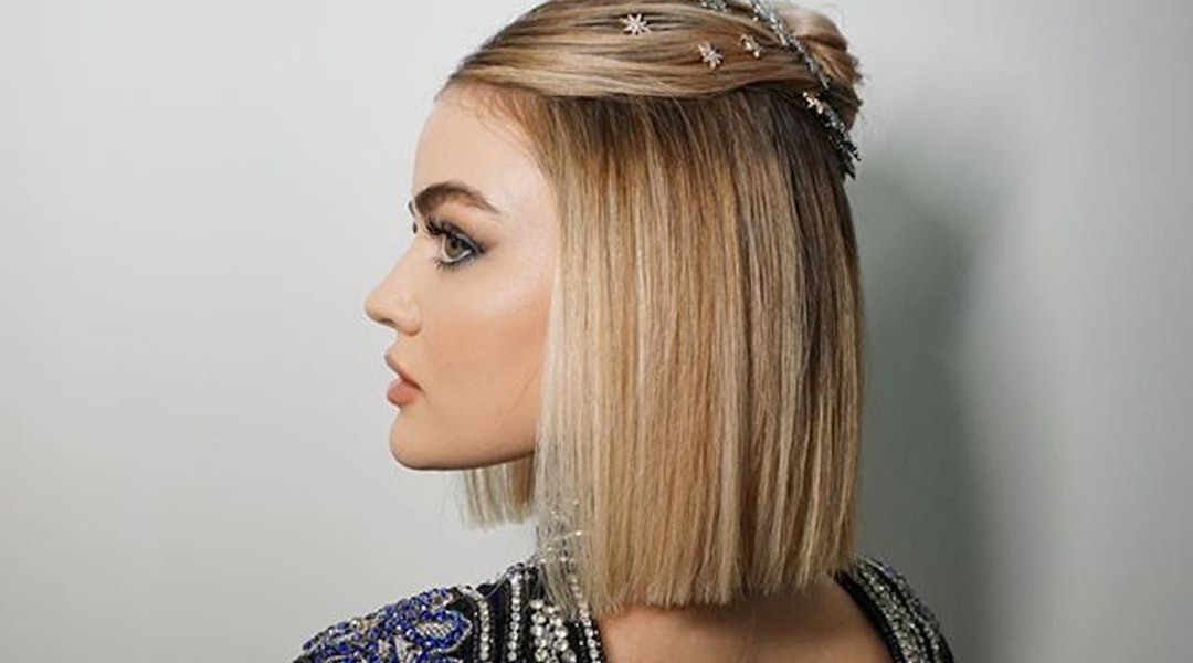 Lucy Hale S New Year S Eve Hairstyles Are Perfect For Your Next Event