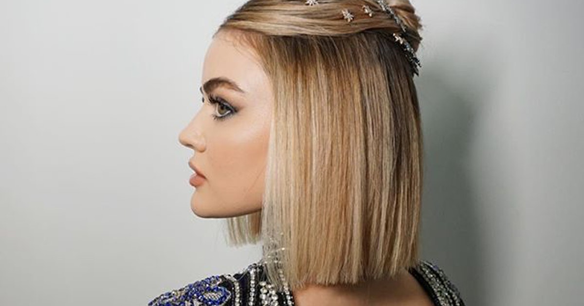 Lucy Hale S New Year S Eve Hairstyles Are Perfect For Your Next Event