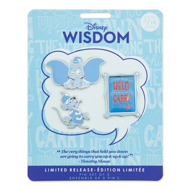 Disney Wisdom Pin Set - Dumbo - January - Limited Release