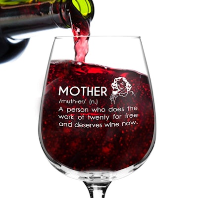Mother Definition Wine Glass