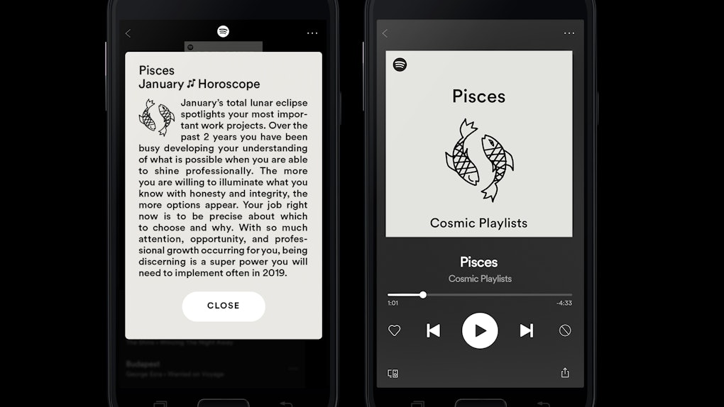 Spotify's New Cosmic Playlists Personalize Songs With Your Astrological