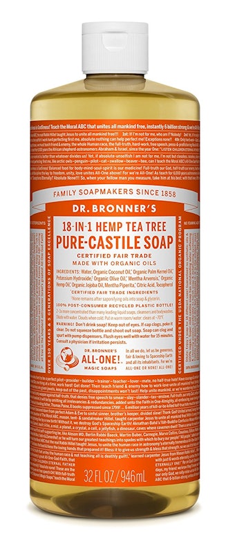 Dr. Bronner's 18-in-1 Hemp Tea Tree Pure-Castile Soap