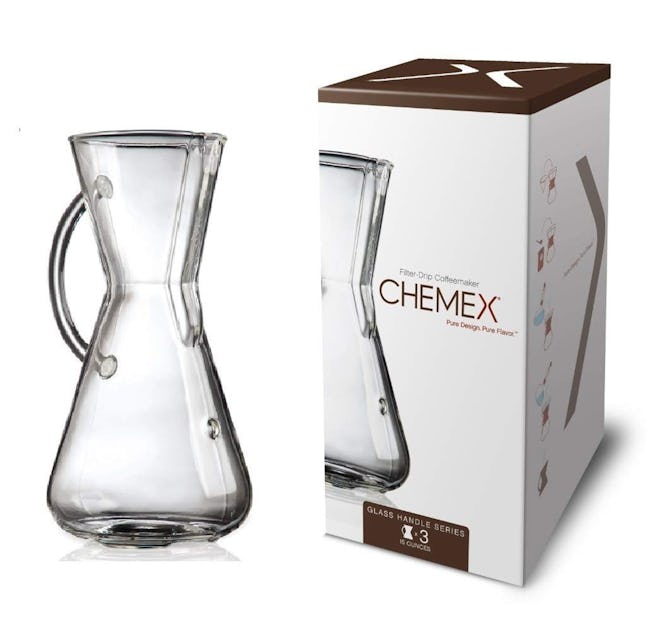 Chemex Glass Handle Pour-over 3-Cup Coffeemaker