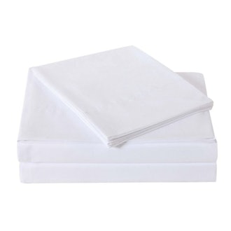 Truly Soft Everyday Queen Sheet Set in White