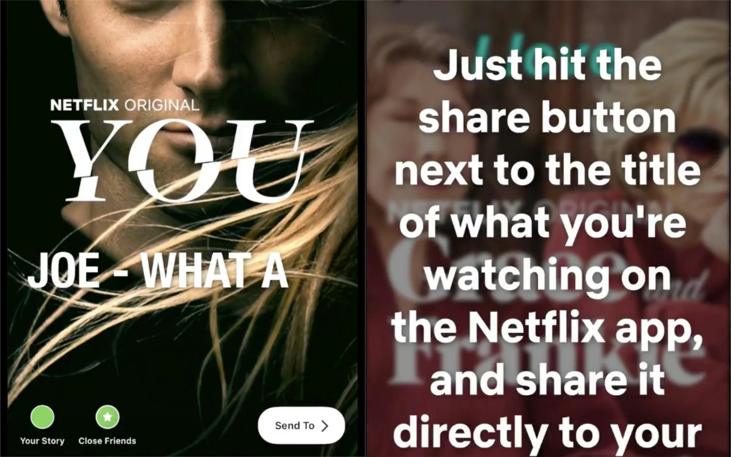 Netflix Instagram Stories Just Synced So You Can Share Your