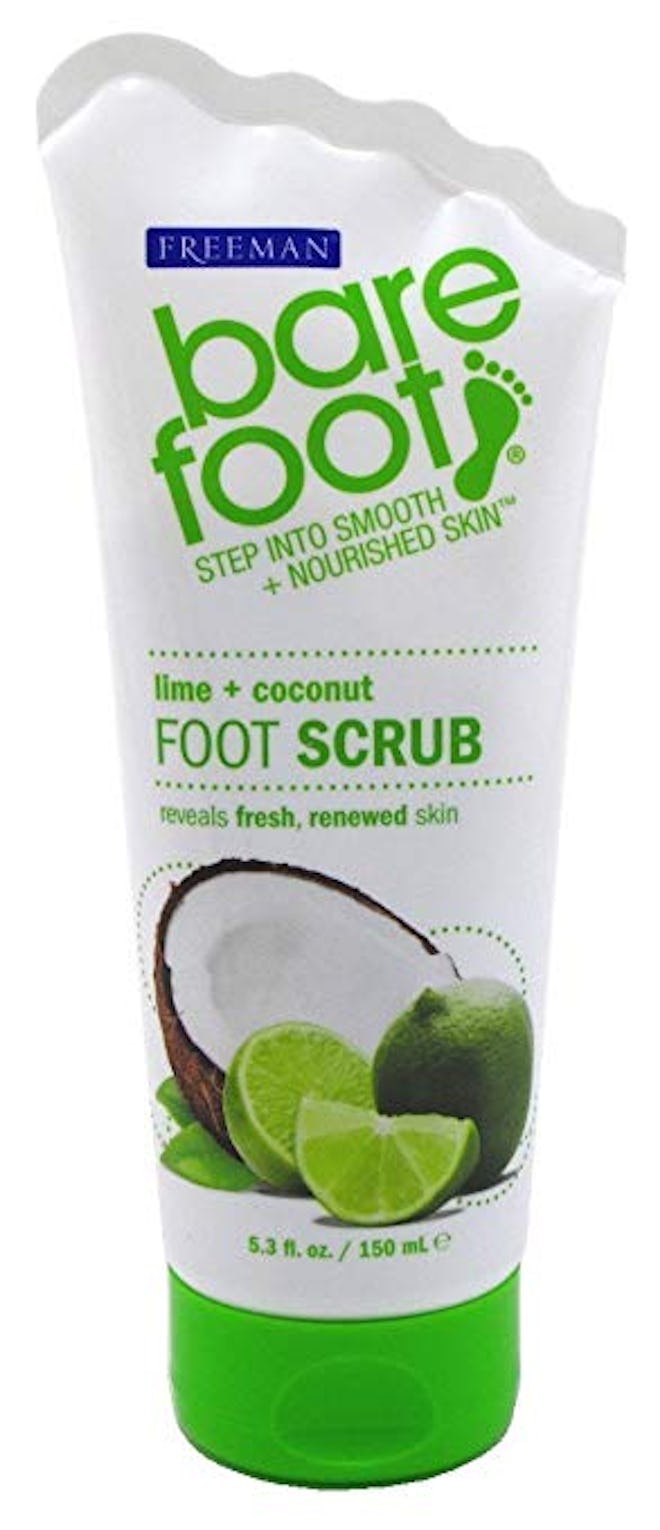 Freeman Bare Foot Lime & Coconut Exfoliating Foot Scrub