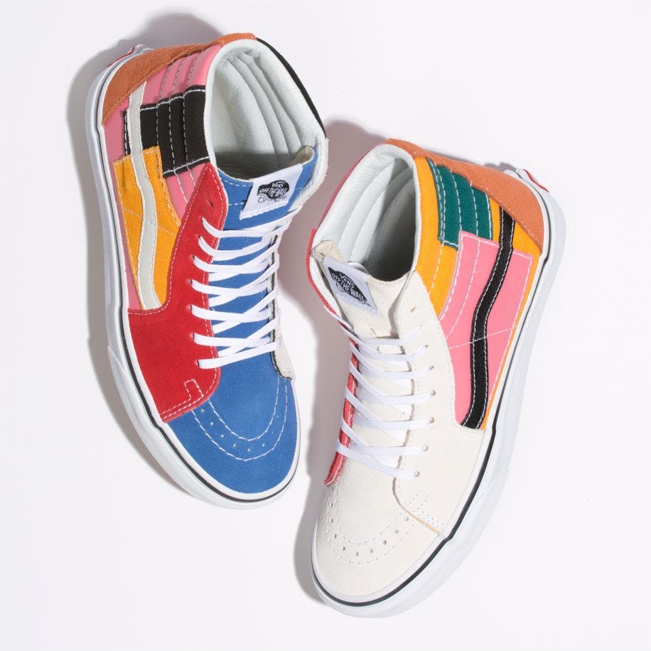 vans patchwork era multicolor