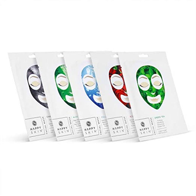 Happy Skin Facial Masks (Pack of 5)