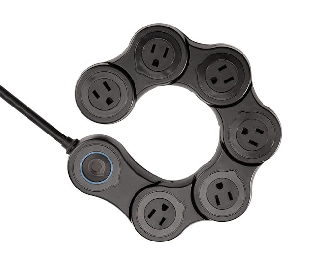 Quirky Pivot Power 6-Outlet Surge Protector Power Strip