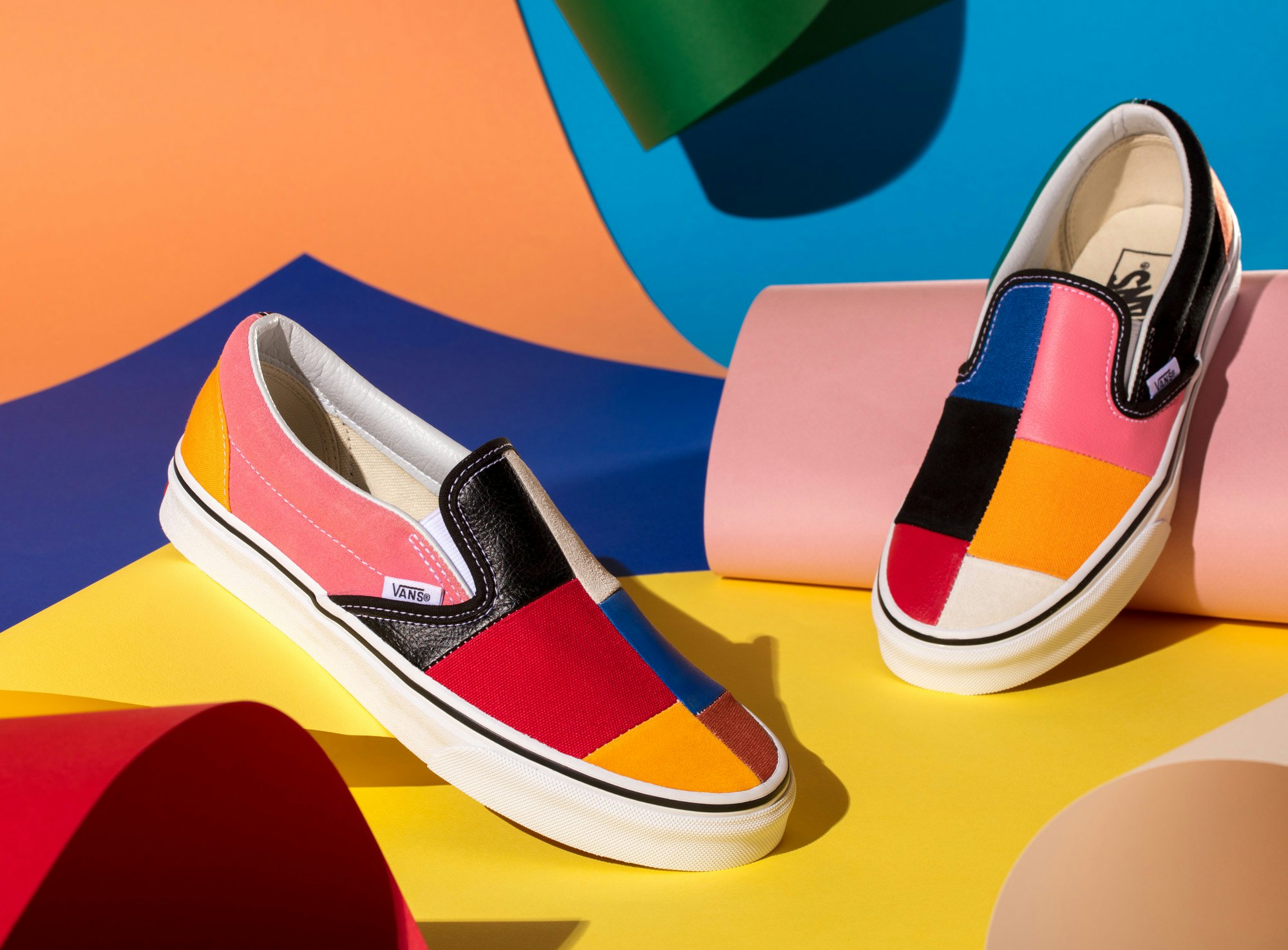 the new colorful vans