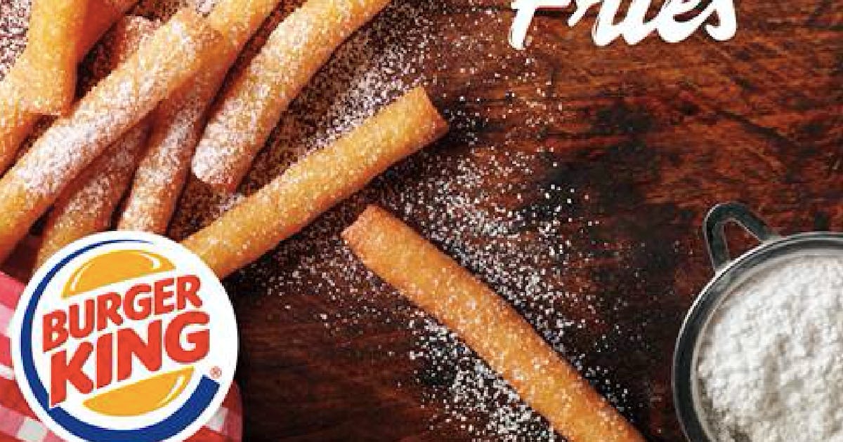 Burger King S New Funnel Cake Fries Are Your Childhood Dream Come True