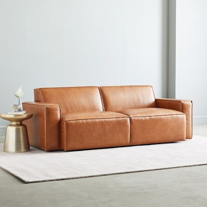 Leather Sofa Other Sleek Furniture, West Elm Leather Sofa
