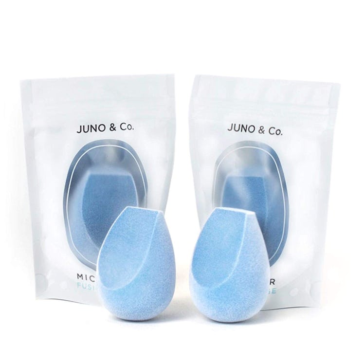 JUNO & Co. Microfiber Makeup Sponges (4 Pieces)