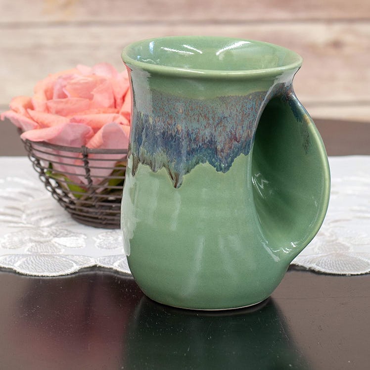 Clay In Motion Handwarmer Mug