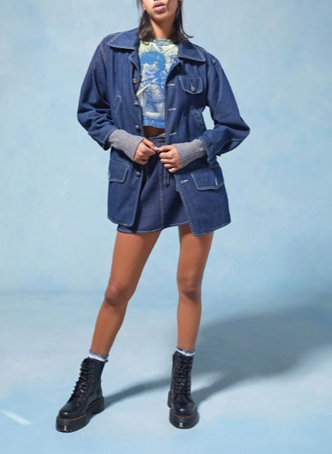 Anna Sui & UO Longline Denim Jacket