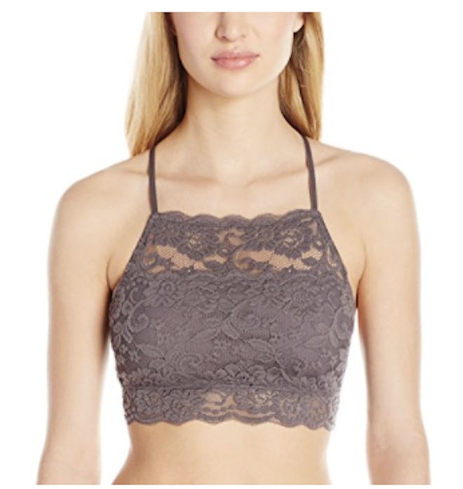 Mae Hi-Neck Lace Bralette