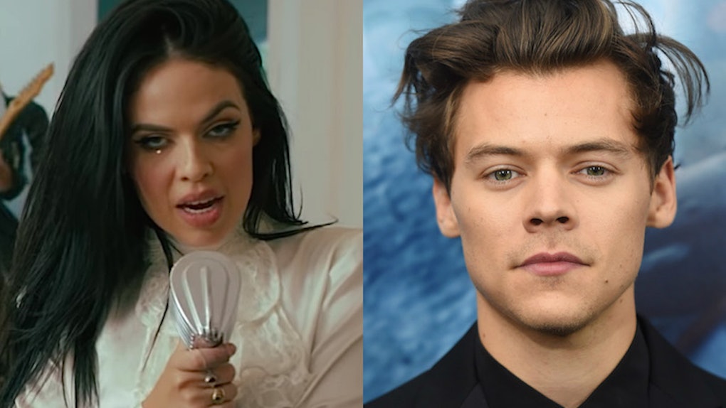 This Photo Of Singer Kelsy Karter's Harry Styles Face Tattoo Is A Lot