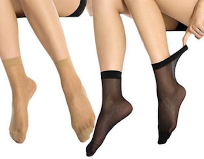 MANZI 12 Pairs Women's Ankle High Sheer Socks (12 Pack)