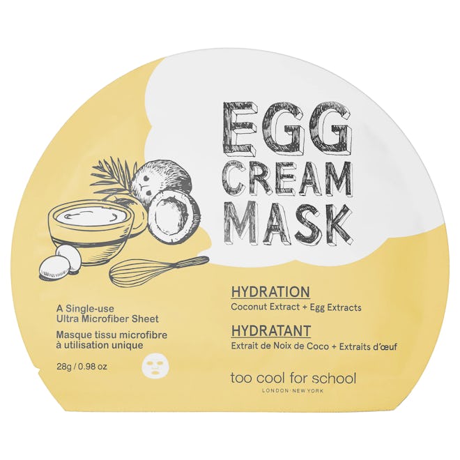 Too Cool For School Egg Cream Mask Hydration