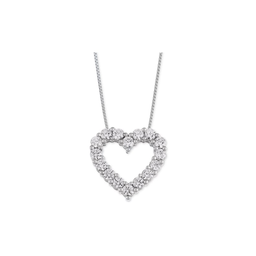 Macy's Star Signature Heart Pendant 
