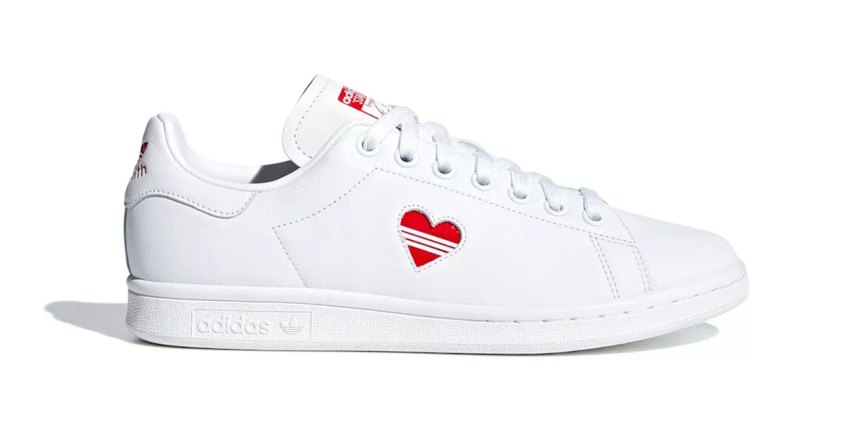 Adidas love heart best sale trainers