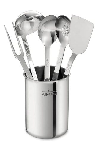 All Clad 6-Piece Stainless Steel Kitchen Tool Set