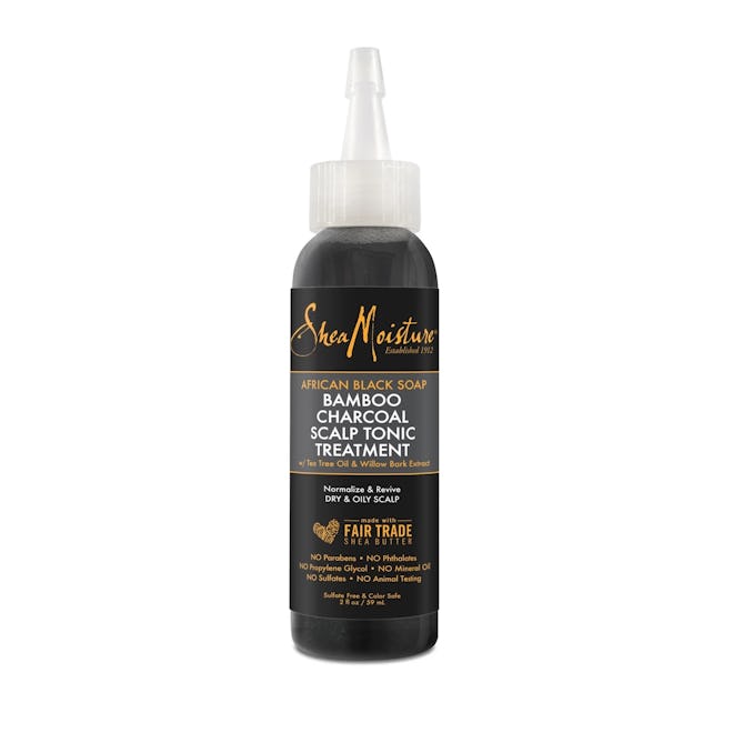 SheaMoisture African Black Soap Bamboo Charcoal Scalp Tonic Treatment - 2 fl oz