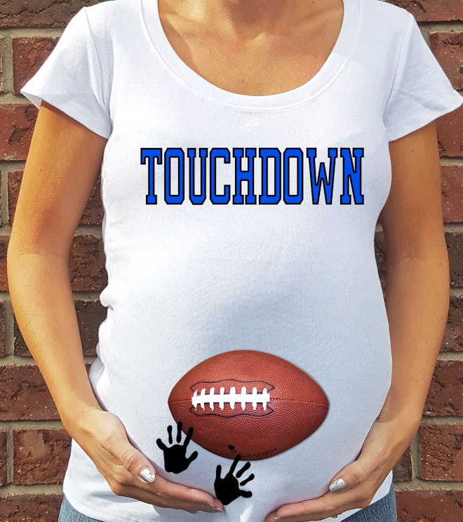 Touchdown Football Maternity Shirt