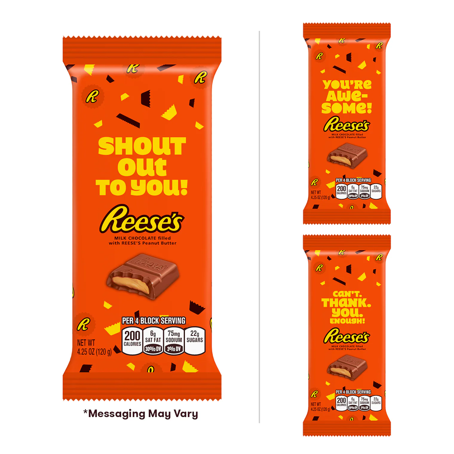 Reese's Chocolate Bars Exist & They Have Some Cute Words Of Encouragement