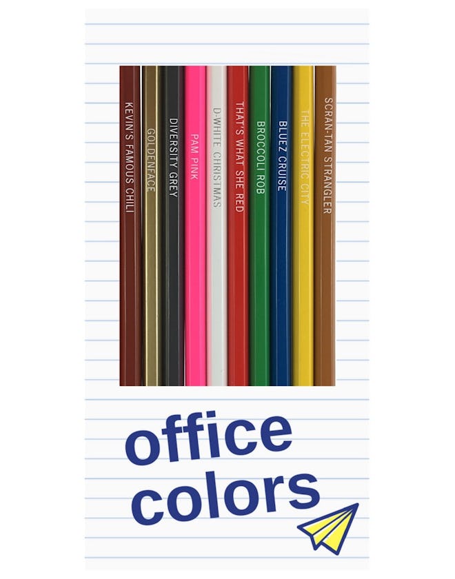 'The Office' Colored Pencils