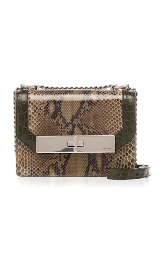 Prada Small Python Shoulder Bag