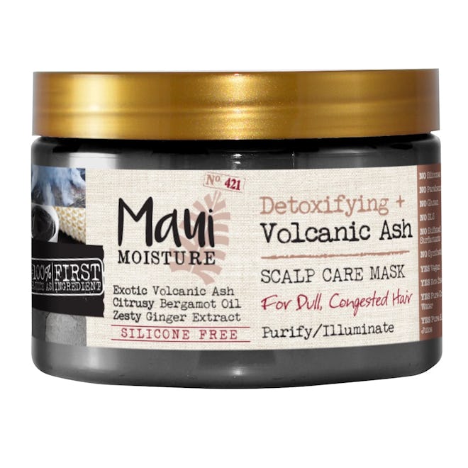 Maui Moisture Detoxifying + Volcanic Ash Scalp Care Mask for Dull and Congested Hair