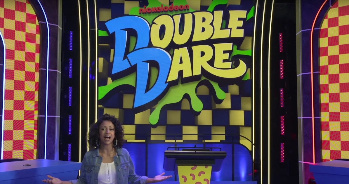 Nickelodeon S Double Dare Had Their First Same Sex