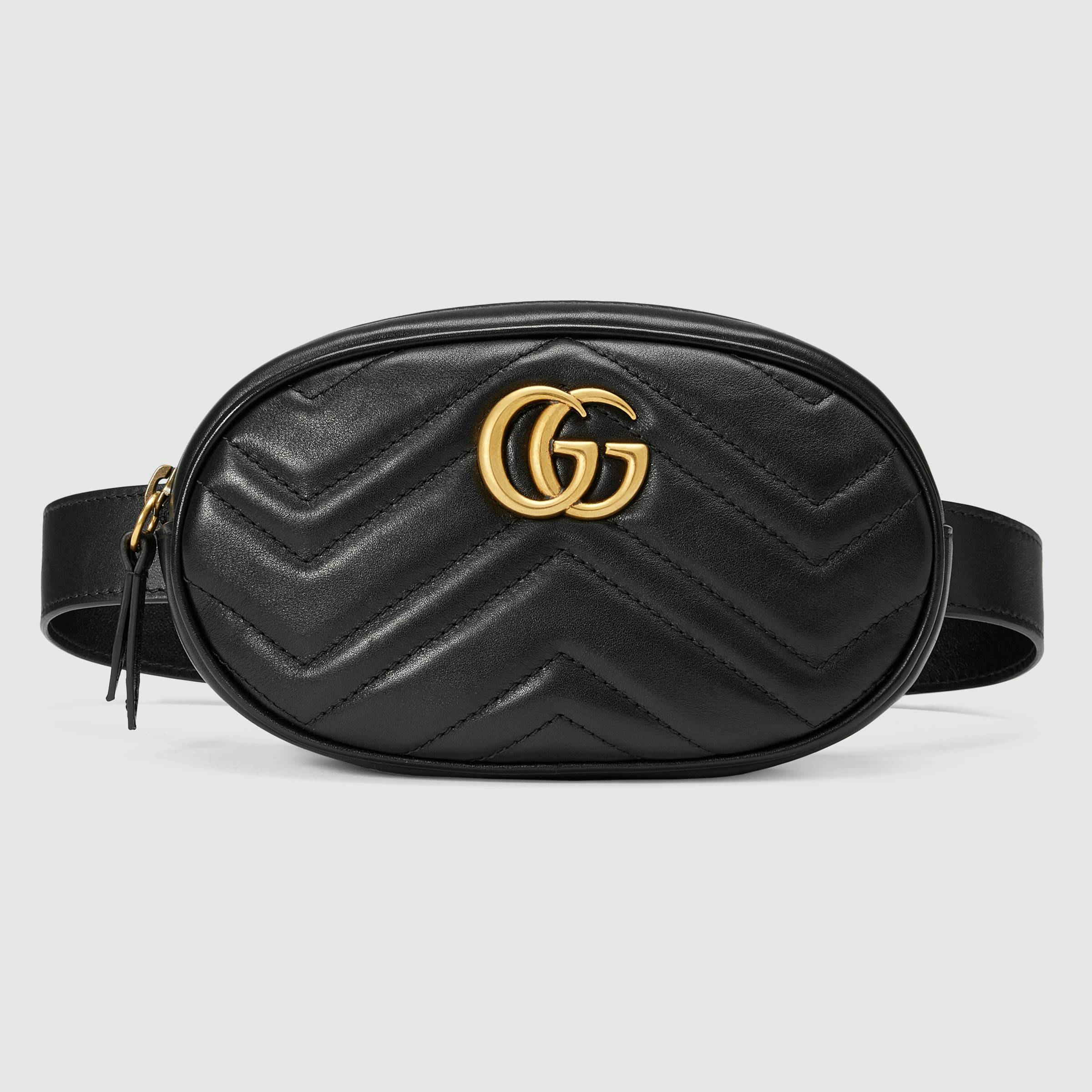 orange gucci fanny pack