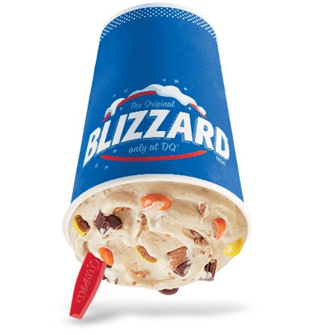 Dairy Queen's January 2019 Blizzard Of The Month Is Reese ...