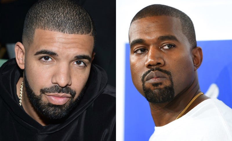 The Timeline Of Drake & Kanye West's Feud Is Filled With So Many Twists ...