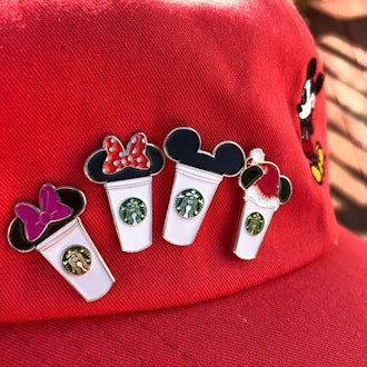 Mickey Starbucks Cup Pin Pack (4 Pins)