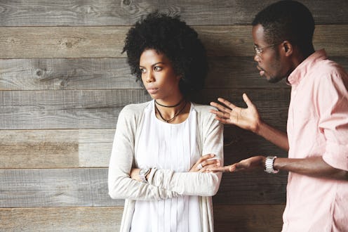 a young woman's boyfriend is really getting on her nerves right now