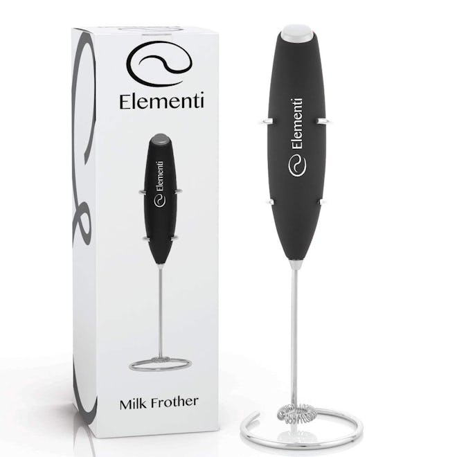 Elementi Milk Frother With Stand