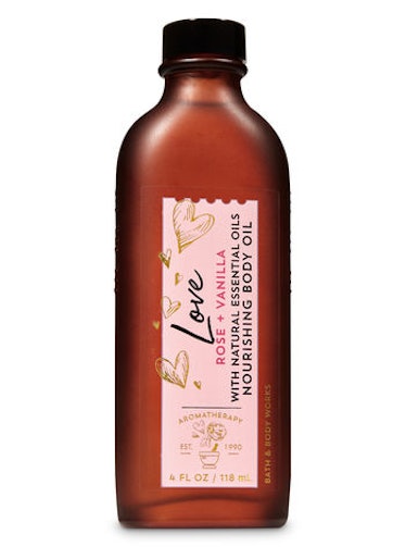 Aromatherapy Rose Vanilla Nourishing Body Oil