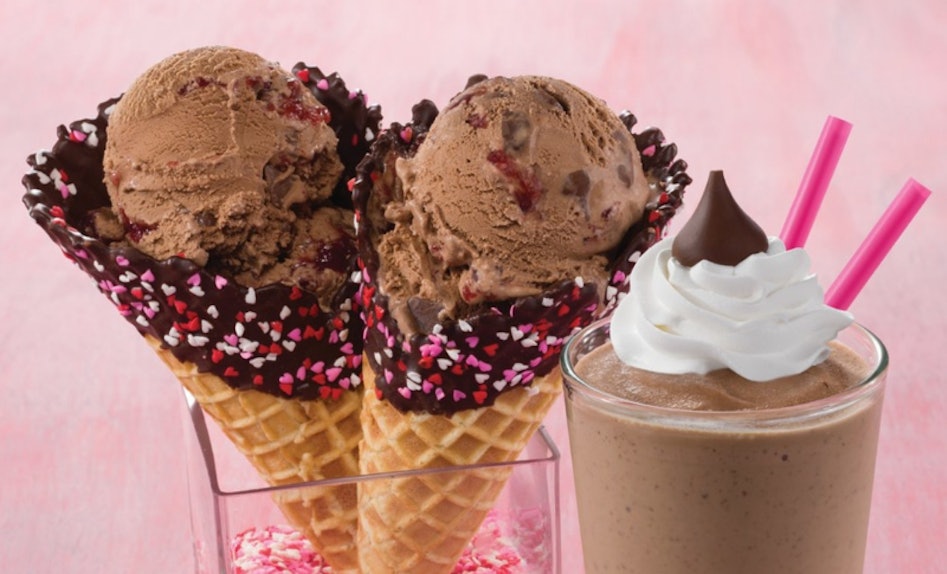 Baskin Robbins February 19 Menu Features Valentine S Day Flavors Free Samples