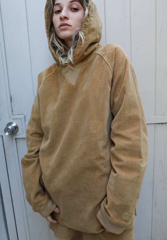 Chaz Corduroy Pullover Hoodie