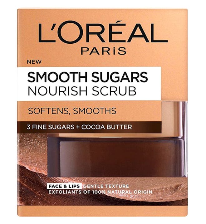 L'Oreal Paris Smooth Sugar Nourish Cocoa Face and Lip Scrub