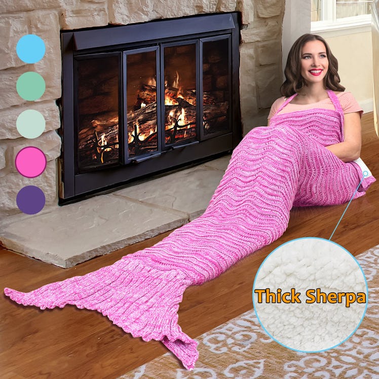 Catalonia Mermaid Tail Blanket